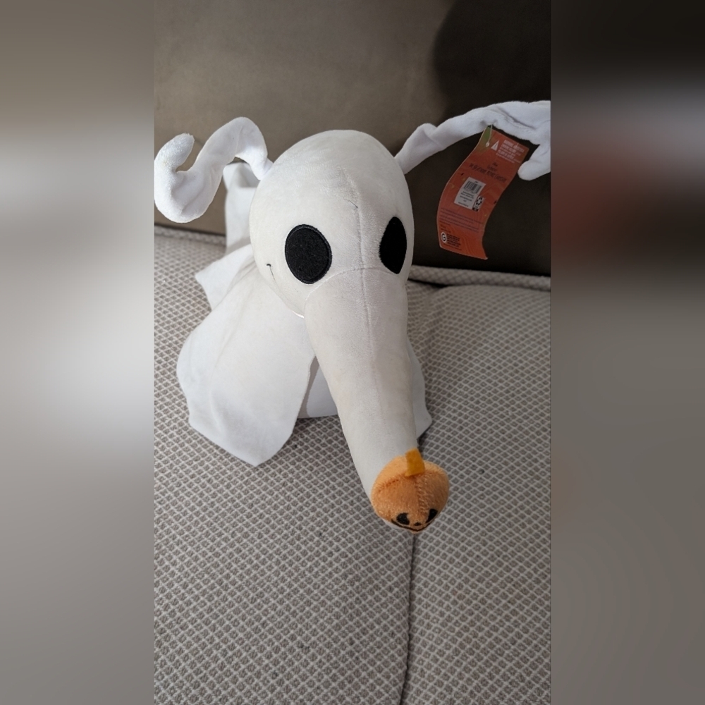 Disney Tim Burton Zero Nightmare Before Christmas Toy Plush